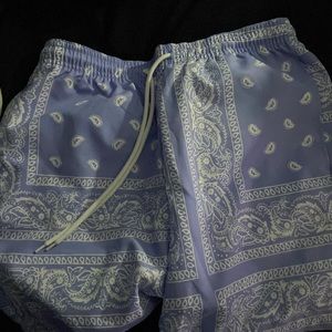 Men’s small light blue palsey shorts